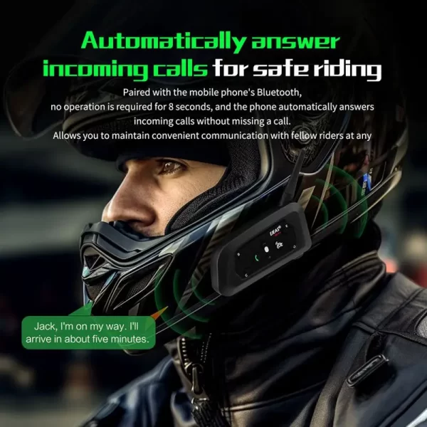 EJEAS Only Official Oversea Store V6PRO+ Motorcycle Intercom Helmet Bluetooth5.1 - Image 15