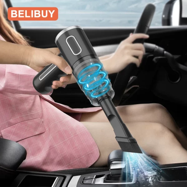 BELIBUY Car Vacuum Cleaner Portable Powerful Wireless Vacuum Cleaner Home Carpet Cleaner Home Appliance Mini Cleaning Machine - Image 3