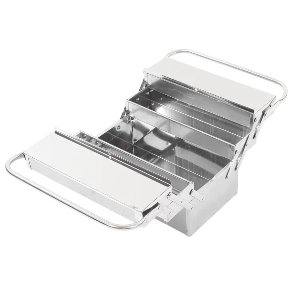 Cantilever Tool Box Rustproof High Hardness Retractable Portable Folding - Image 12