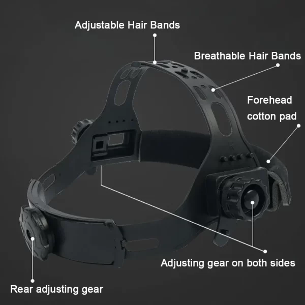 PC Welding Masks Automatic Variable Light Adjustment Large View Auto Darkening - Image 17