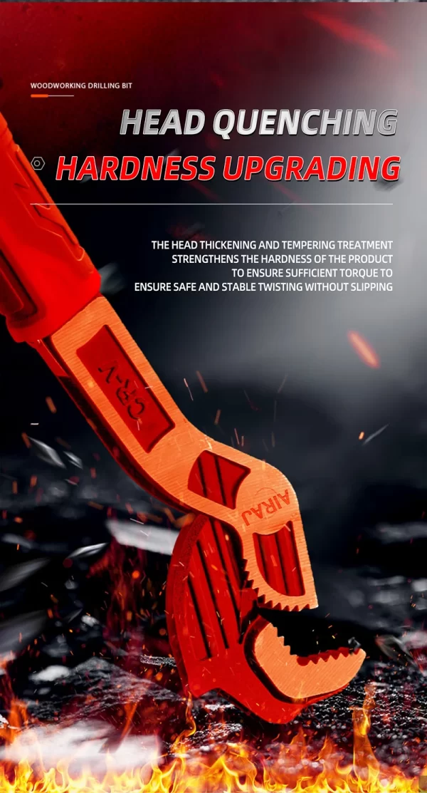 AIRAJ Universal Wrench Multi-Function Adjustable Wrench - Image 14