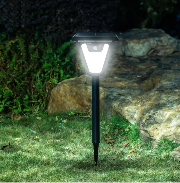 5000K Solar Pathway Garden Decor Lights Outdoor With Motion Sensor IP65 Waterproof - Image 22