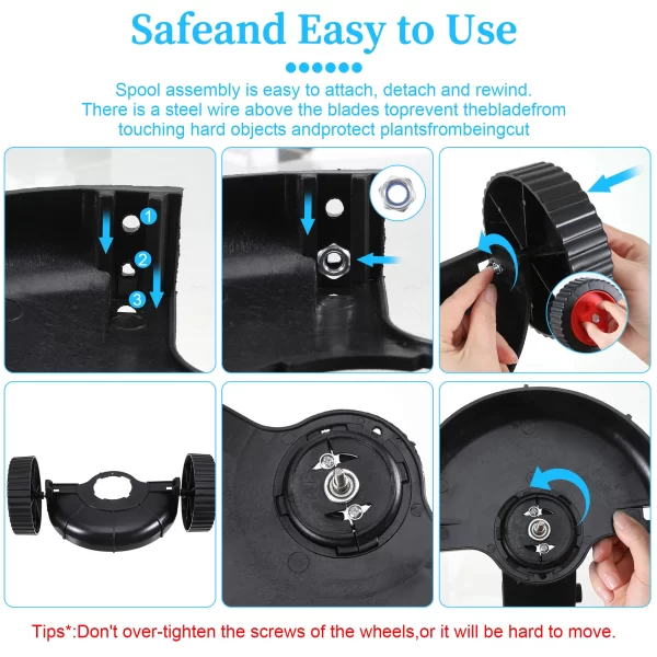 Foldable Grass Trimmer 21V 1300mAh Efficient And Durable Electric Mower - Image 9