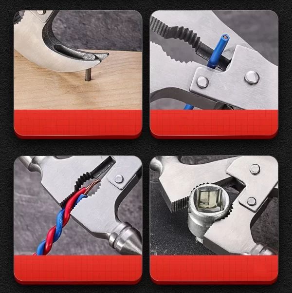 Multitool,Survival  Emergency Escape Tool with Axe,Hammer,Plier,Knife,Bottle Opener - Image 15