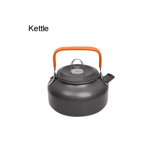 1pcs/1set Camping Cookware Kit Outdoor Cooking Set Aluminum - Image 8