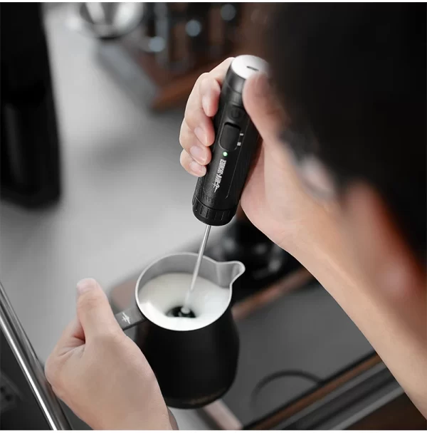 MHW-3BOMBER Electric Milk Frother Portable Handheld Milk Foamer USB Rechargeable - Image 32