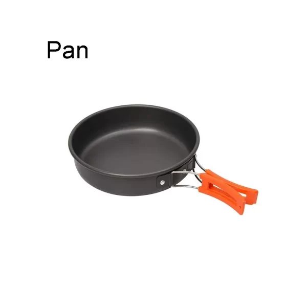 1pcs/1set Camping Cookware Kit Outdoor Cooking Set Aluminum - Image 9