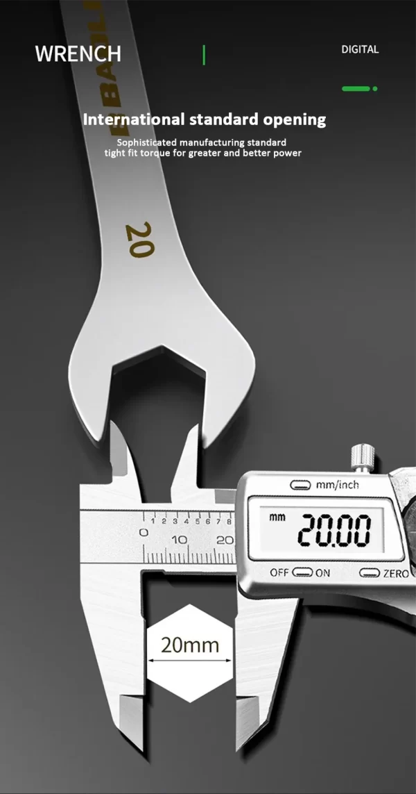 Ultra-thin Open End Wrench - Image 35