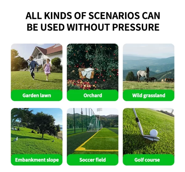 Remote Control  4-Stroke Lawn Mower with Self-generating System for Big Farm - Image 11