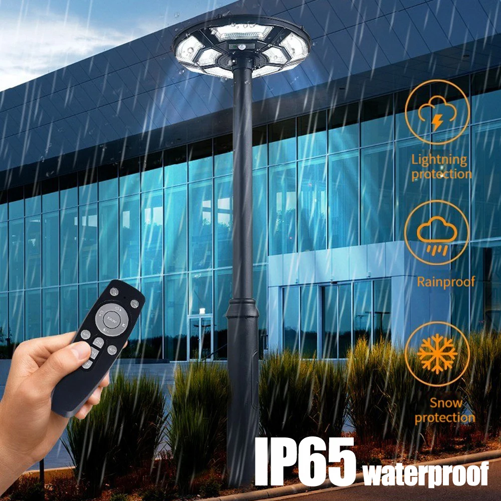 Solar Flood Lights Outdoor Waterproof 6500K with Motion Sensor - Image 5