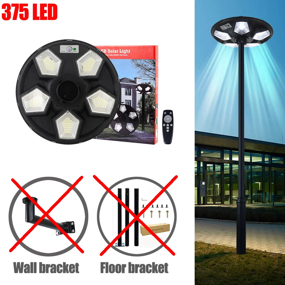 Solar Flood Lights Outdoor Waterproof 6500K with Motion Sensor - Image 9