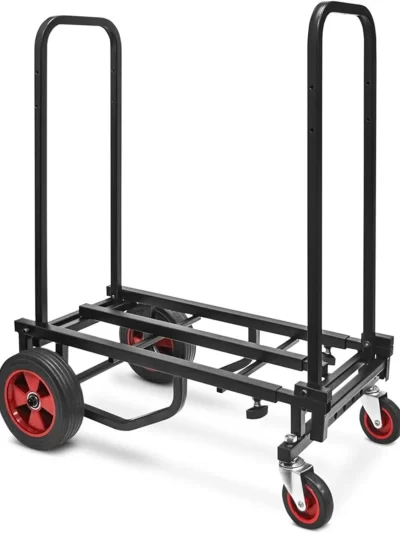 Compact 8-in-1 Folding cart Foldable and Lightweight,  27.52'' to 44.25'' - Pyle PKEQ48