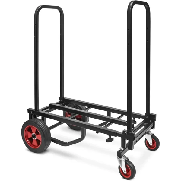 Compact 8-in-1 Folding cart Foldable and Lightweight,  27.52'' to 44.25'' - Pyle PKEQ48