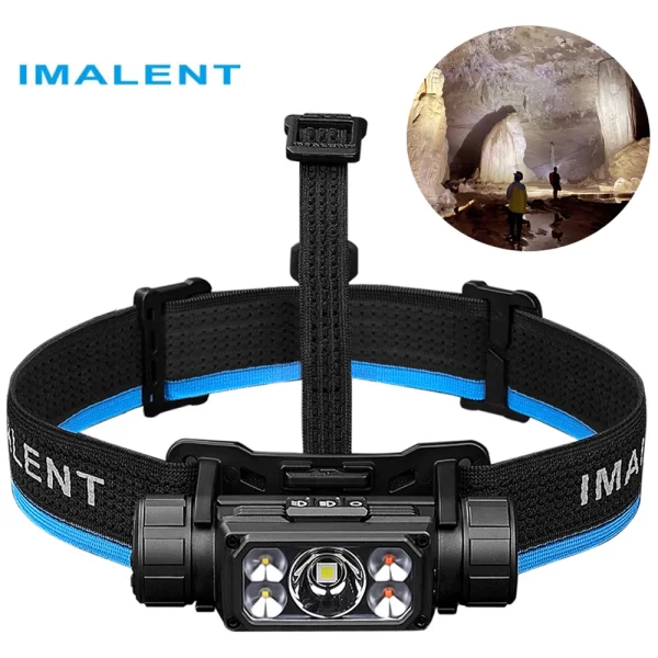 IMALENT HT70 LED Headlamp 3500LM 349M 5000mAh Battery Type-C Rechargeable