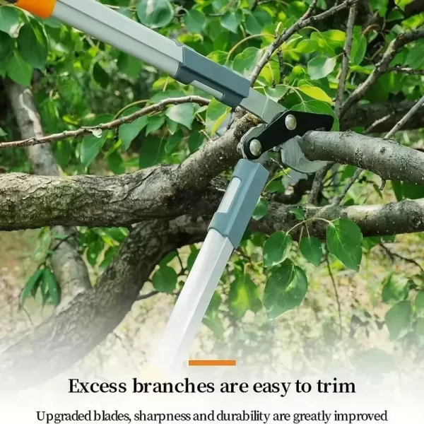 45cm Rough Branch Scissors,Sharp Wear-Resistant Non Slip Pruning Scissors Large Opening - Image 4