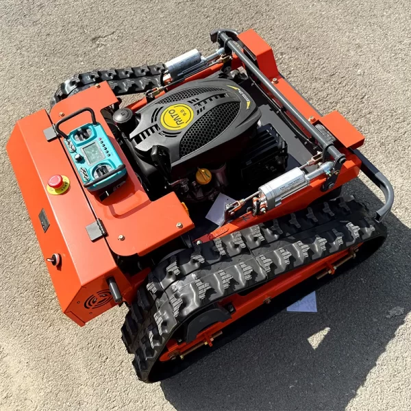 Remote Control  4-Stroke Lawn Mower with Self-generating System for Big Farm - Image 5