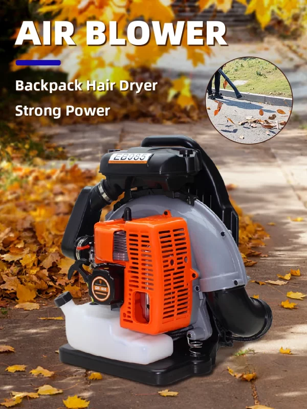 2 Stroke Petrol Blower High Power Snow Blower Leaf Cleaning Sheds Air Blower - Image 7