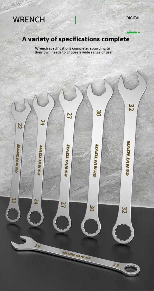 Ultra-thin Open End Wrench - Image 38