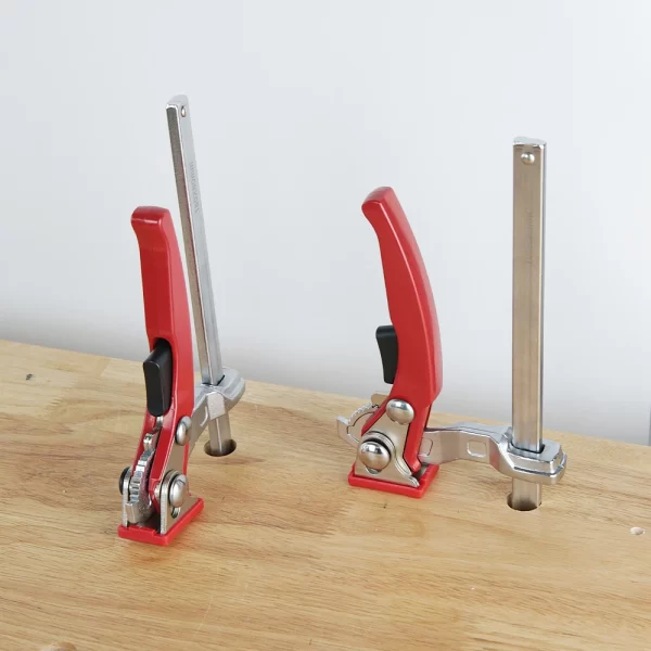 Allsome 2PCS 160x60mm Quick Guide Rail Clamp Carpenter F Clamp - Image 3