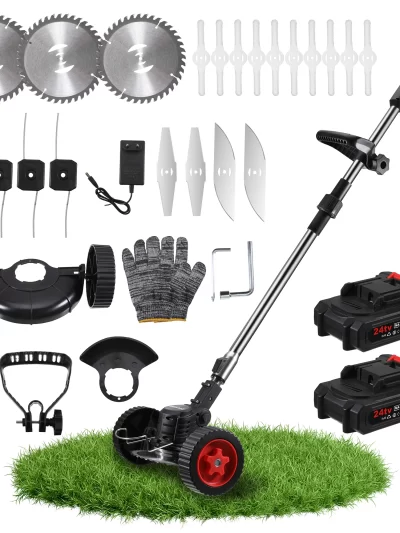 Foldable Grass Trimmer 21V 1300mAh Efficient And Durable Electric Mower