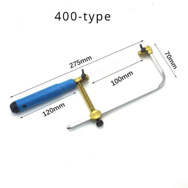 Saw Frame Adjustable U-Shape Handsaw Frame Bow Cutting Tool - Image 11