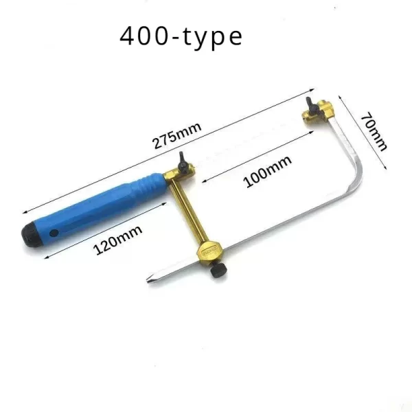 Saw Frame Adjustable U-Shape Handsaw Frame Bow Cutting Tool - Image 5