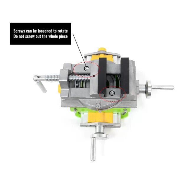 ALLSOME 2 in 1 Milling Drilling Precision Vise Swivel Base - Image 11