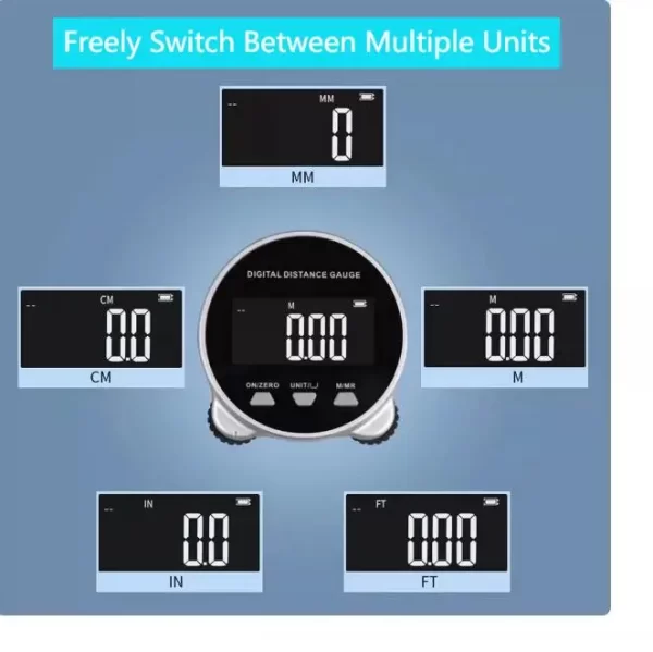 Digital Rechargeable Tape Measure – Smart High-Precision Measuring Tool - Image 5