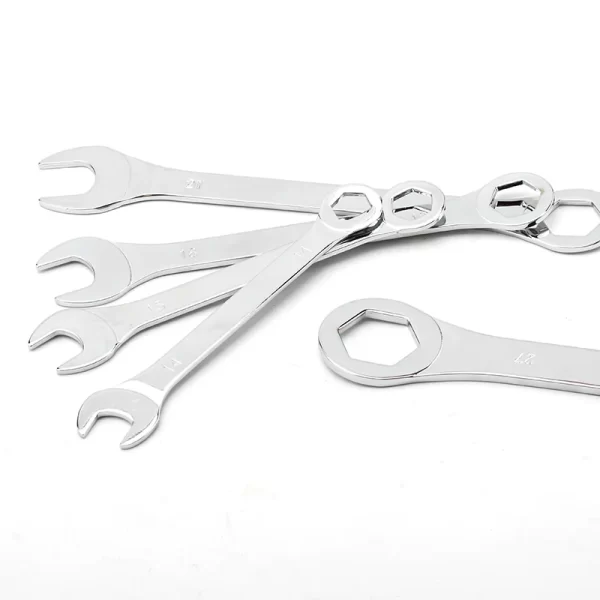 1PC thin combination spanner open-ended and ring  wrench