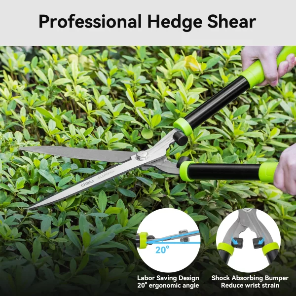 Deli 3-Piece Loppers, Hedge Clippers & Pruners Set - Image 3