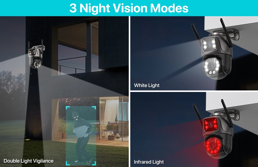 4K 8MP HD Wifi PTZ Camera Outdoor 4MP - Image 14