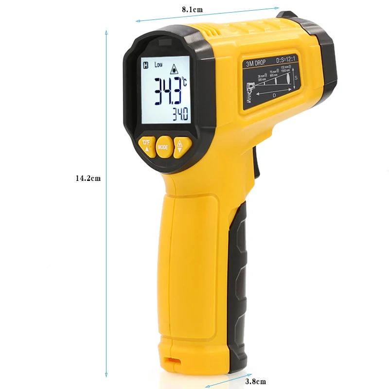 TS380 Infrared Non-Contact Thermometer Handheld - Image 6