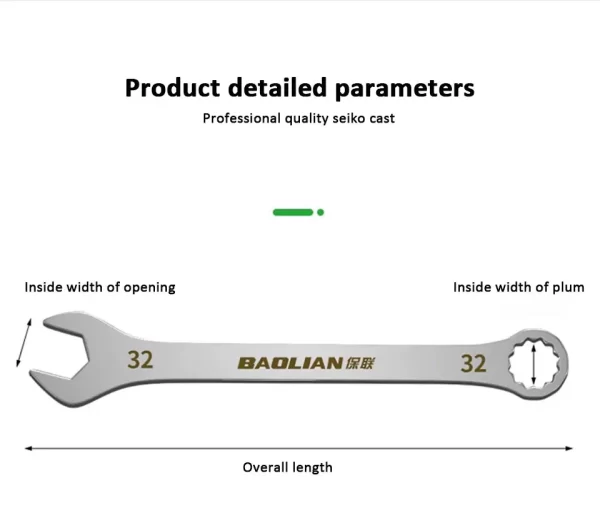 Ultra-thin Open End Wrench - Image 40