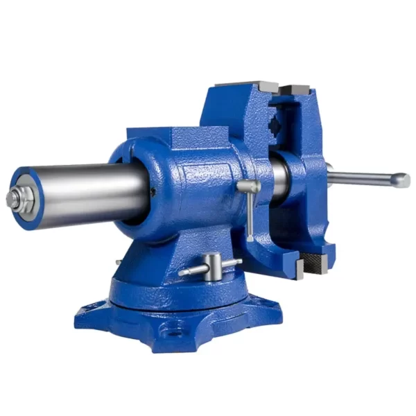 VEVOR 6-inch Heavy-duty Dual-rotating Bench Vise, 360° Rotation - Image 2