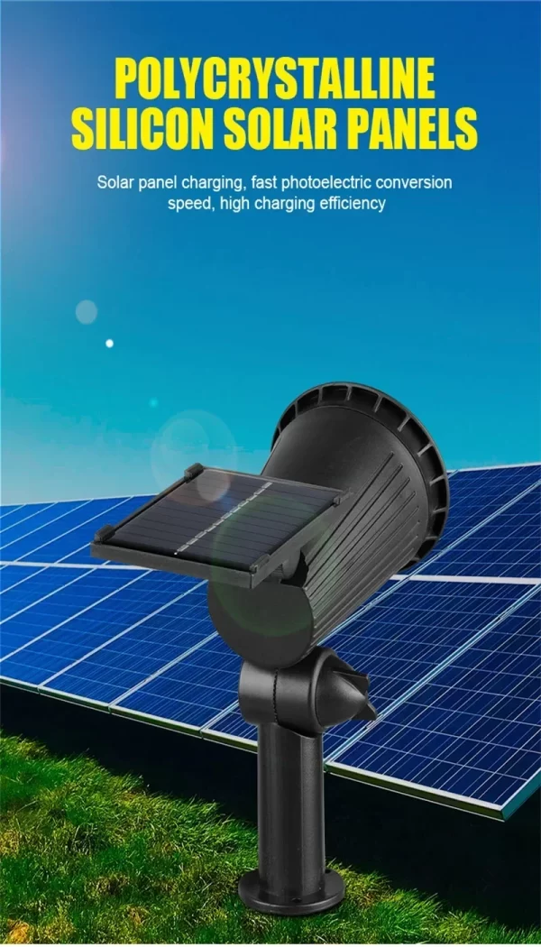 1~4Pack Solar Light Outdoor Adjustable 9LED Spotlight - Image 13