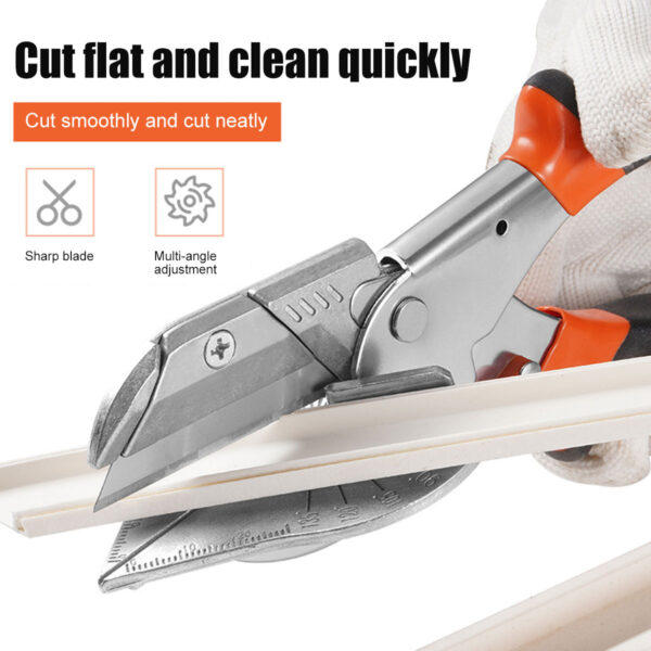Angle Shear 45-135 Degree Miter Cutter Hand Shear - Image 9