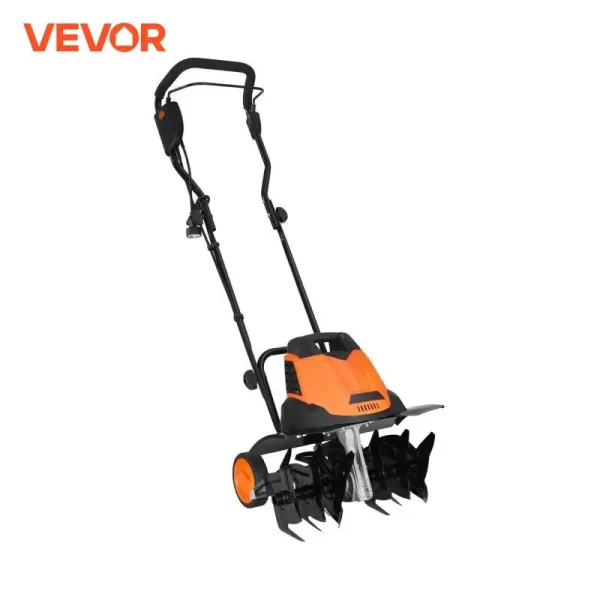 VEVOR 12 Amp Electric Tiller, 18" Tilling Width 3.94"