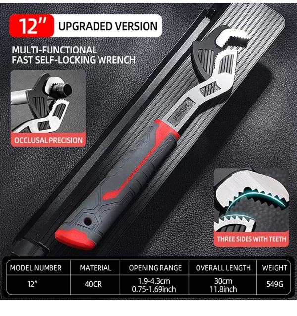 AIRAJ Universal Wrench Multi-Function Adjustable Wrench - Image 21