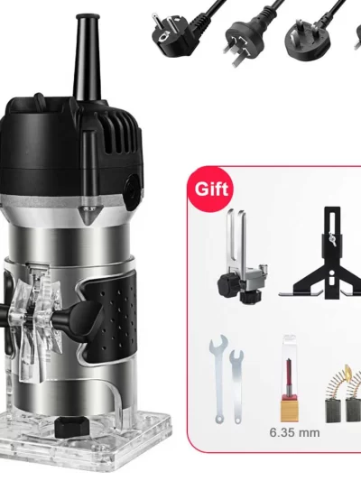1000W Woodworking Electric Trimmer 32000RPM Wood Router
