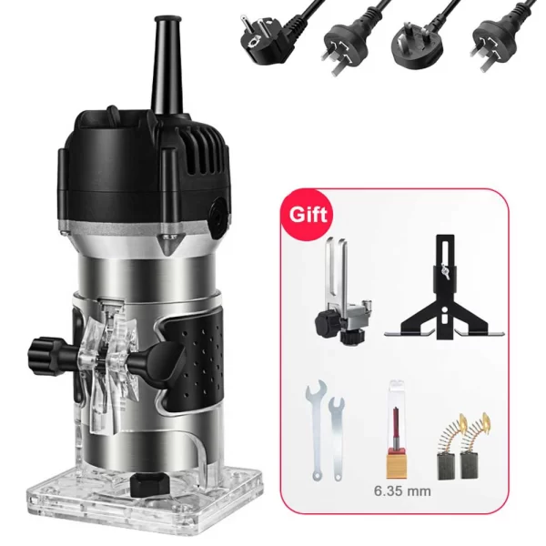 1000W Woodworking Electric Trimmer 32000RPM Wood Router