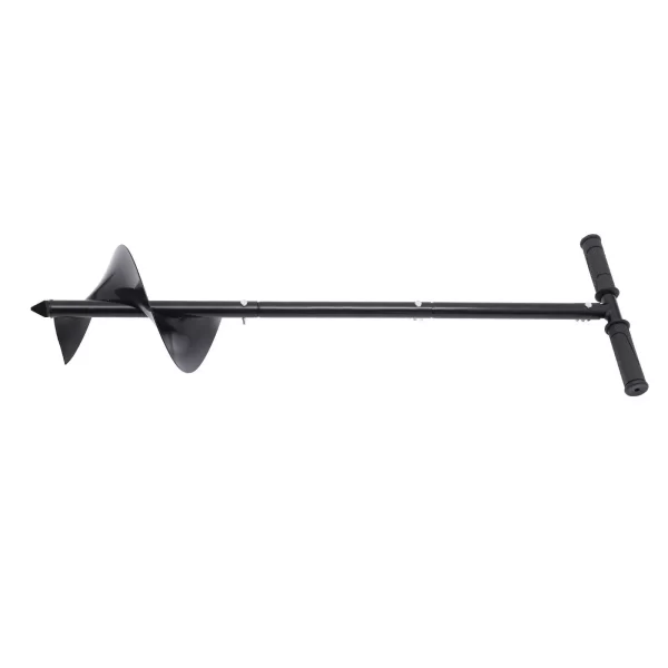 Manual Hand Earth Auger Fence Post Drill Soil Digger T-shaped Hole Borer Digger - Image 4