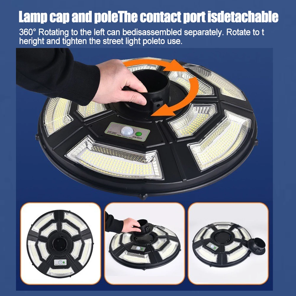 Solar Flood Lights Outdoor Waterproof 6500K with Motion Sensor - Image 16