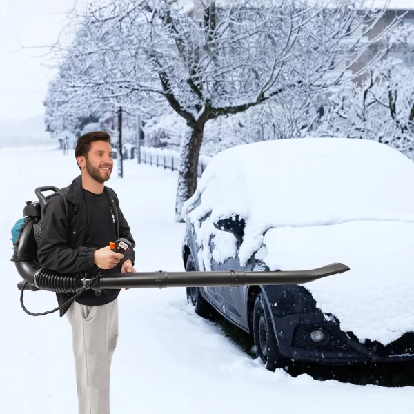 75.6CC 4 Stroke Backpack Leaf Blower 2.6KW Gasoline Powered - Image 7