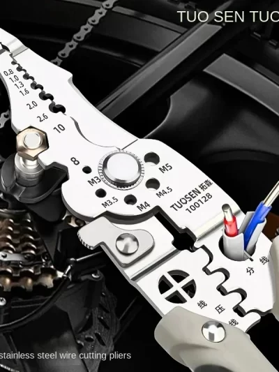 Outdoor Multi Functional Electrician Pliers for Wire Splitting and Stripping