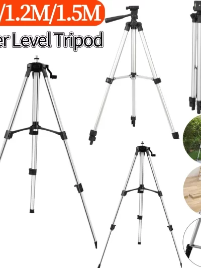 1M/1.2M/1.5M Laser Level Tripod Aluminum Alloy Tripod Stand
