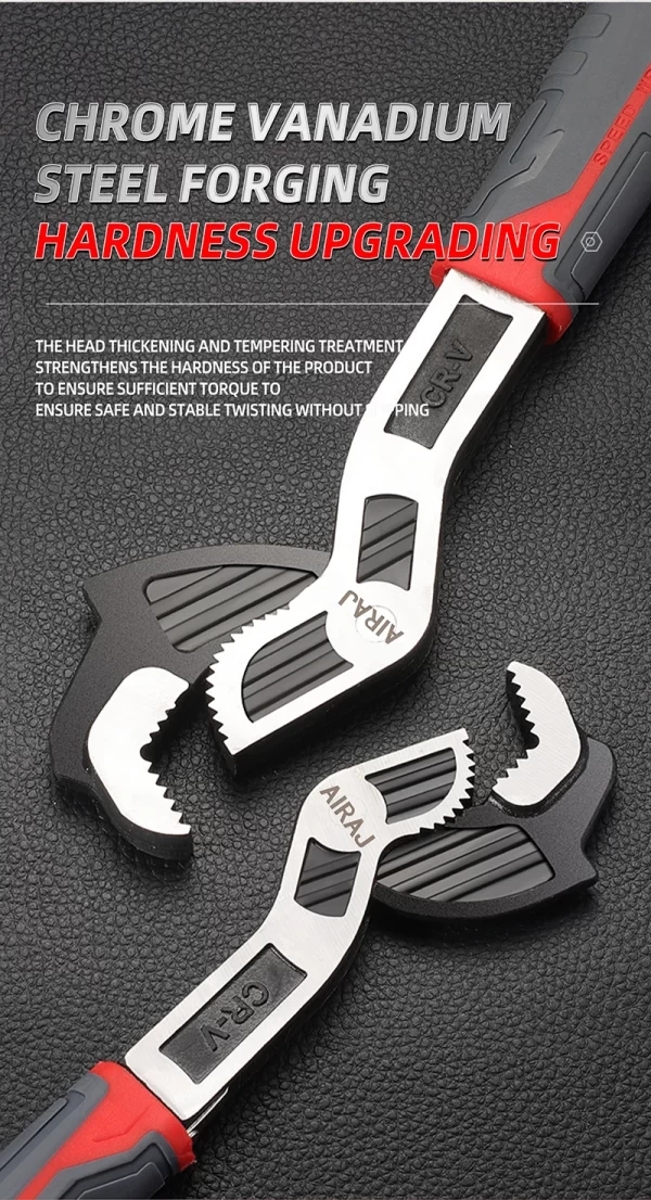 AIRAJ Universal Wrench Multi-Function Adjustable Wrench - Image 15