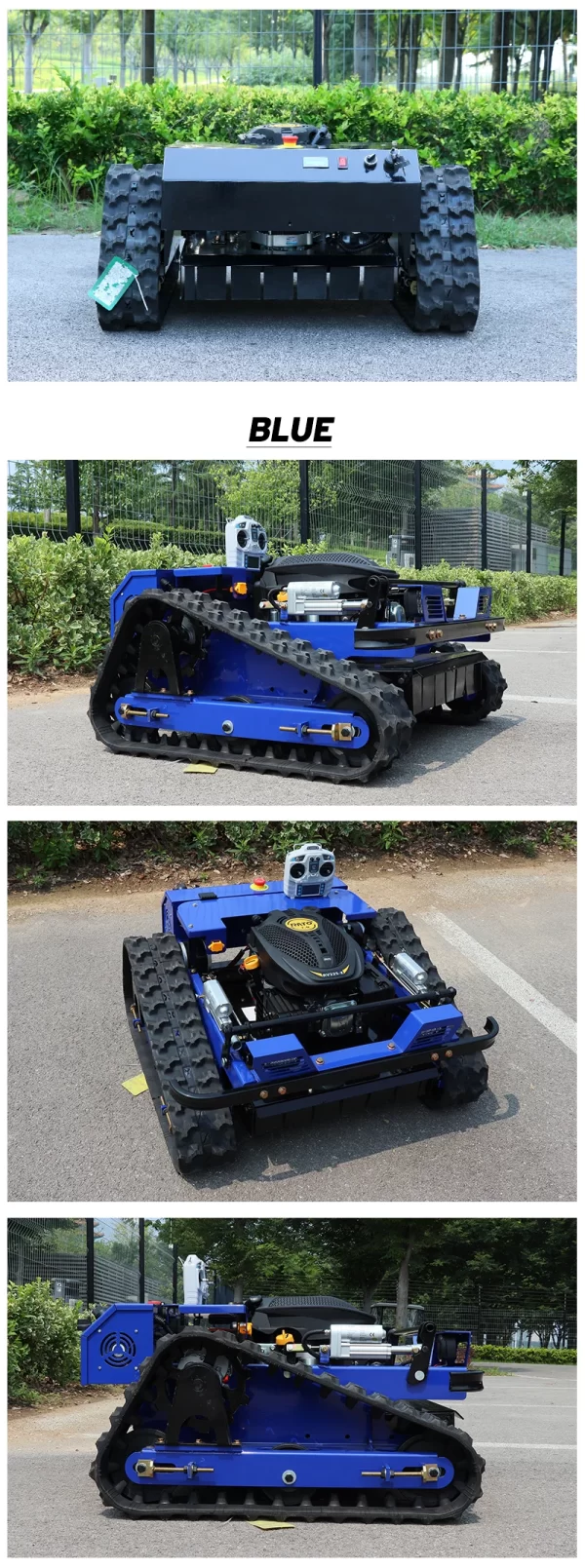 Remote Control  4-Stroke Lawn Mower with Self-generating System for Big Farm - Image 13