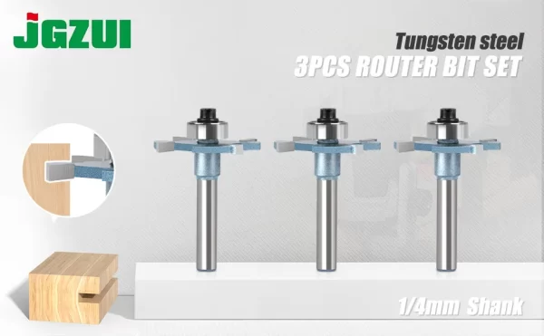 Wood Router 1/4in 6mm Shank Straight End Mill Trimmer Cleaning Flush Trim Corner Round Cove Box Bits - Image 16