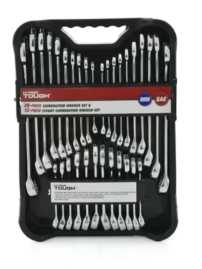 Hyper Tough 32-Piece Combination Wrench Set
