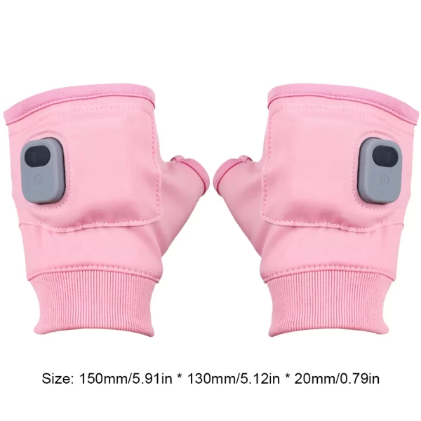 Rechargeable Heated Gloves 360 Degree Thermal Heated Gloves Winter Windproof - Image 19